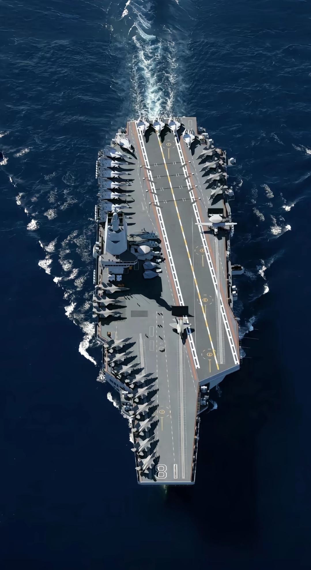 “榨恩”号航空母舰开始建造